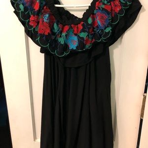 Off the shoulder dress